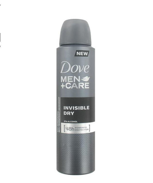 Dove Bodyspray 150Ml Invisible Dry For Men