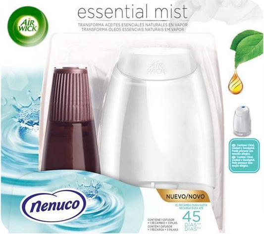 Airwick Essential Mist App + Nenuco Navulling 20Ml