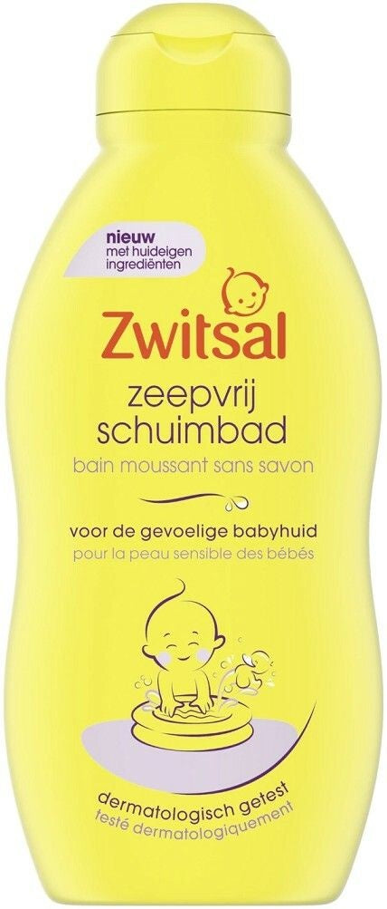 Zwitsal Schuimbad 200ml Zeepvrij Nieuw