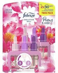 Ambi Pur 3Volution 20Ml 2Pack Refill Peony & Cedar