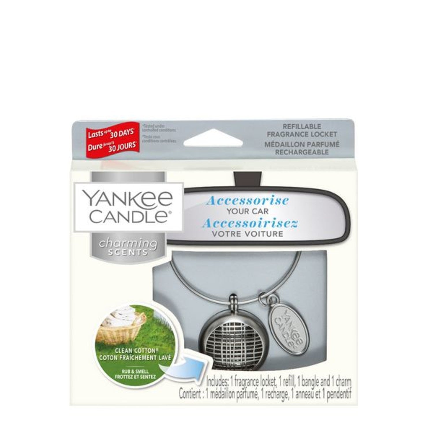 Yankee Car Set Charms Clean Cotton
