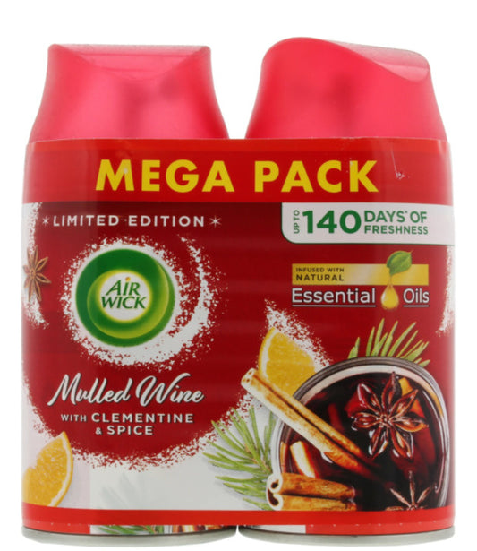 Airwick Refill 250Ml Twin Pack Mulled Wine