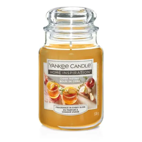 Yankee Large Jar Cider Tasting 538G