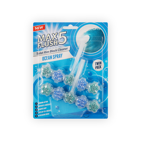 Max Flush 5 Rim Twin Block Ocean 45Gr