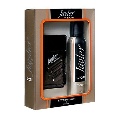 Jagler Sport Man Edt 90 Ml & Deo 150 Ml - 1 Stuks