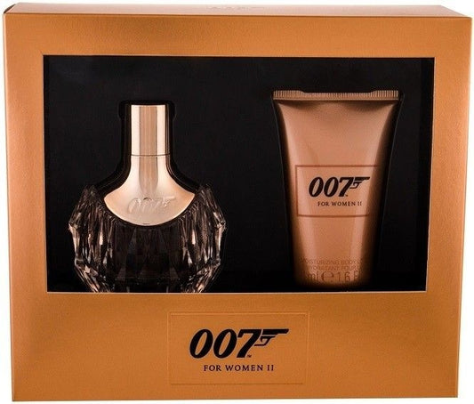 James Bond 007 Gift Set  For Woman Ii - Eau De Parfum 30 Ml - Bodylotion 50 Ml