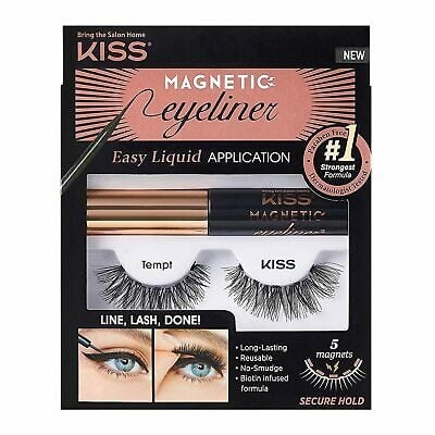 Kiss Tempt -Magnetic Eyeliner Lash Kit