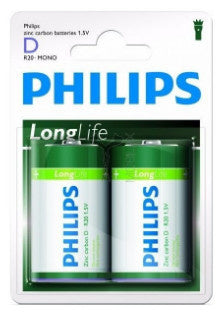 Philips Batterij R20 D Ll - 2 Stuks