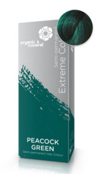 Organic & Mineral Extreme Colour Peacock Green - 1 Stuks