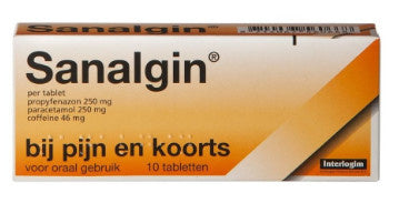 Sanalgin - 10 Tabletten