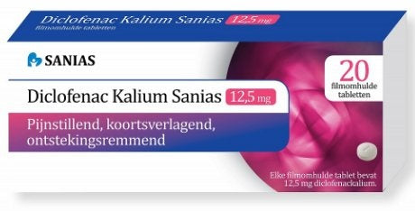 Sanias Diclofenac Kalim 12.5 Mg - 20 Tabletten