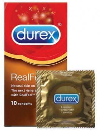 Durex Real Feeling Latex Vrij - 10 Stuks