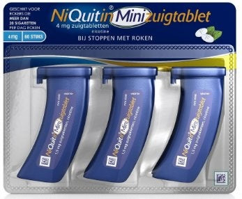 Niquitin Mini 4mg - 60 Stuks