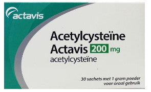 Sanias Actavis Acetylcysteine Poeder 200 Mg - 30 Sachets