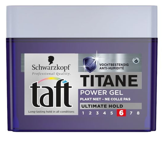 Taft Styling Titane Power Gel - 250 Ml