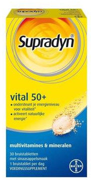 Supradyn Vital Bruis 50+ - 30 Tabletten