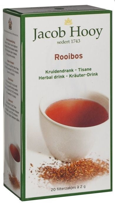 Jacob Hooy Thee Rooibos Builtjes - 20 Zakjes