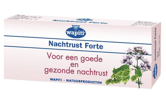 Wapiti Nachtrust Forte - 10 Dragees