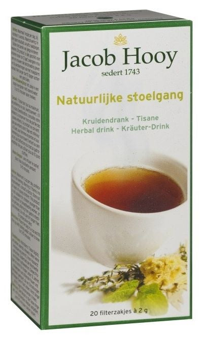 Jacob Hooy Thee Natuurlijke Stoelgang - 20 Zakjes