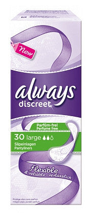 Always Inlegkruisjes Discreet Large - 30 Stuks