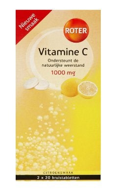 Roter Vit C Bruis Duo Citroen - 2x20 Tabletten