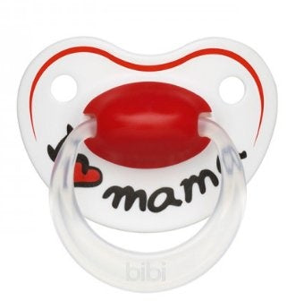 Bibi Fopspeen Papa Of Mama 16+ M - 1 Stuks