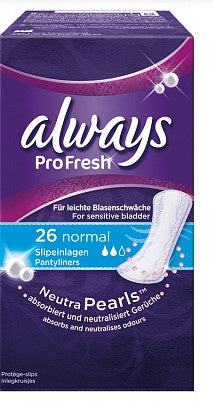 Always Inlegkruisjes Pro Fresh Normal- 26 Stuks