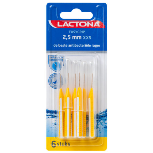 Lactona Easygrip Xxs 2,5mm - Rager 6 Stuks