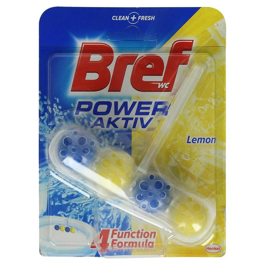 Bref Power Aktive Toiletblok Lemon - 50 Gram