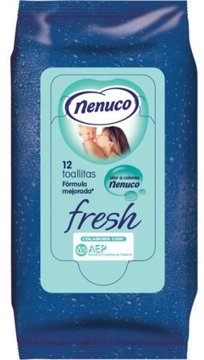 Nenuco Fresh - Frisse Doekjes 12 Stuks