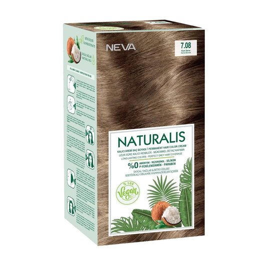 Neva Naturalis Vegan Haarverf - Sand Blonde 7.08