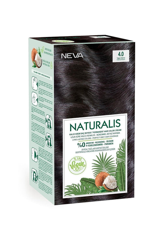 Neva Vegan Haarverf -  Intense Bruin 4.0