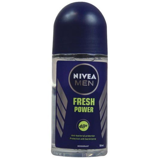 Nivea For Men Deoroller Power Fresh - 50 Ml