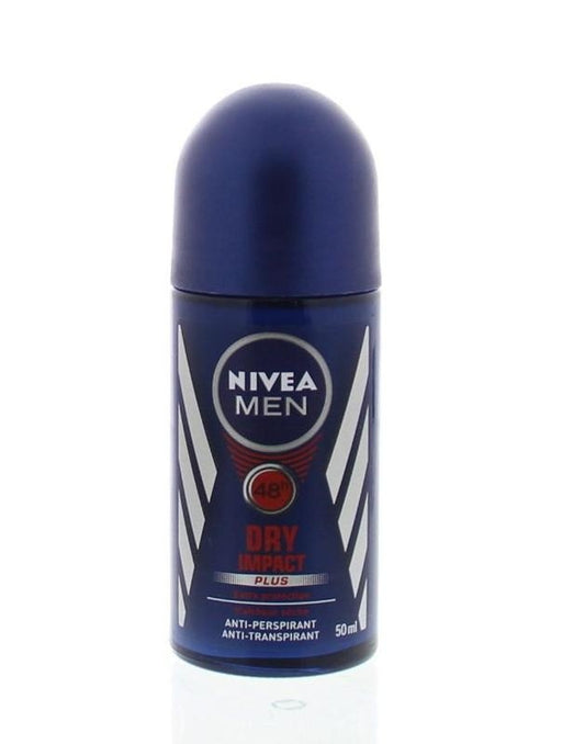 Nivea For Men Deoroller Dry Impact - 50 Ml