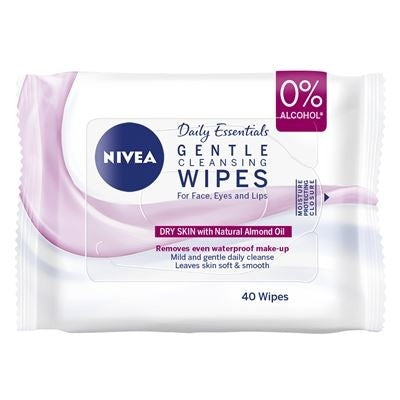 Nivea Gezichtsreinigingsdoekjes - 3-1 Sensitive 40 Doekjes