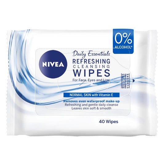 Nivea Refreshing Cleansing Wipes - Normale Huid  40 Stuks