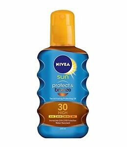 Nivea Sun Protect & Bronze Spf30 - Zonnebrand Spray 200ml