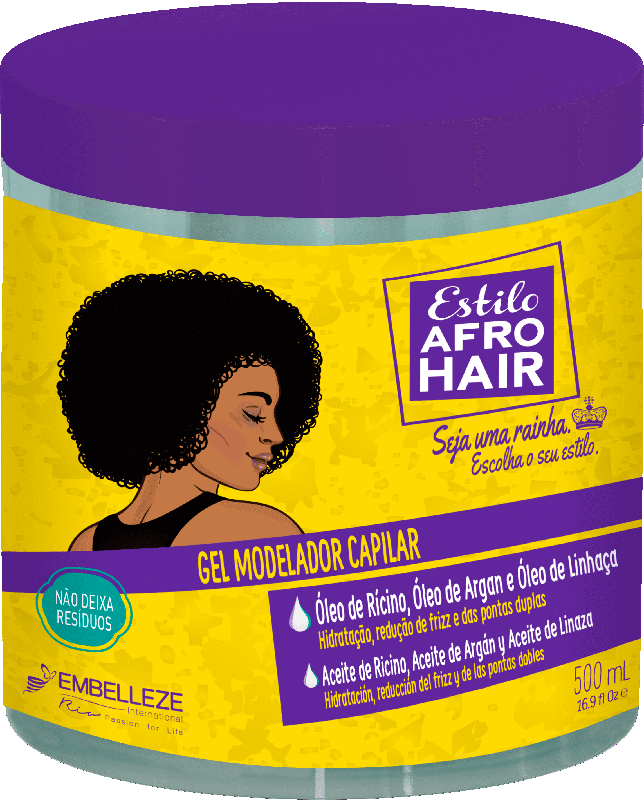 Novex Embelleze Afro Hair -  Styling Gel 500ml