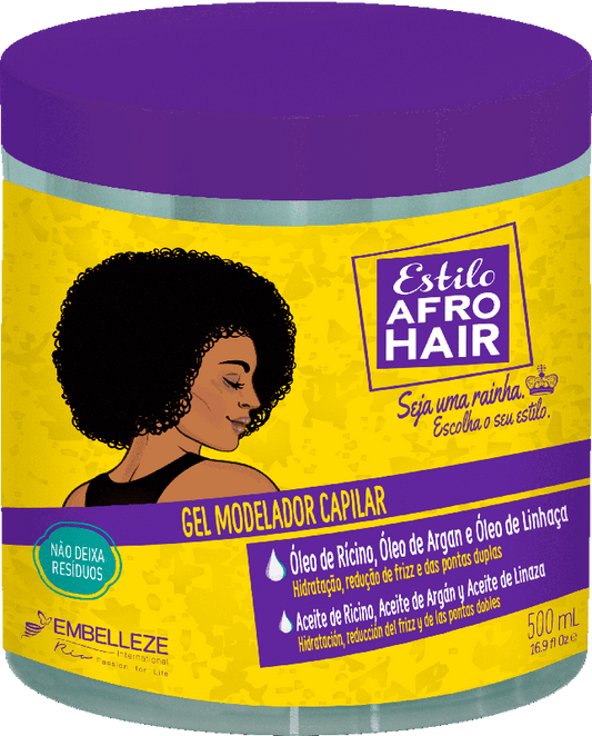 Novex Embelleze Afro Hair -  Styling Gel 500ml