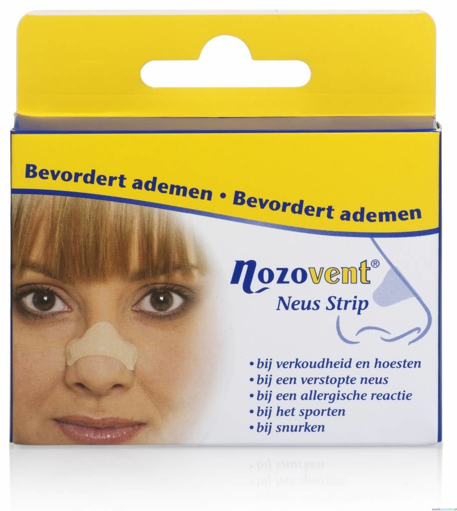 Nozovent Neus Strip - 12 Stuks