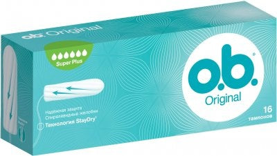 Ob Original Super Plus - Tampons 16 Stuks