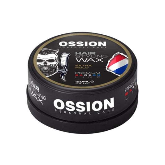 Ossion Hair Styling Wax - Premium Barber Line  Extra Hold 150ml