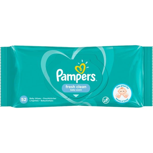 Pampers Fresh Clean -  Babydoekjes 52st