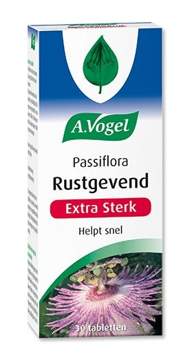 A.Vogel Passiflora Rustgevend  Sterk - 30 Stuks