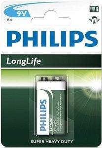 Philips Longlife 6f22 - Batterij 9v 1 Stuk