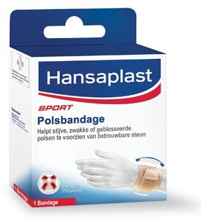 Hansaplast Sport Polsbandage 1 Maat - 1 Stuks