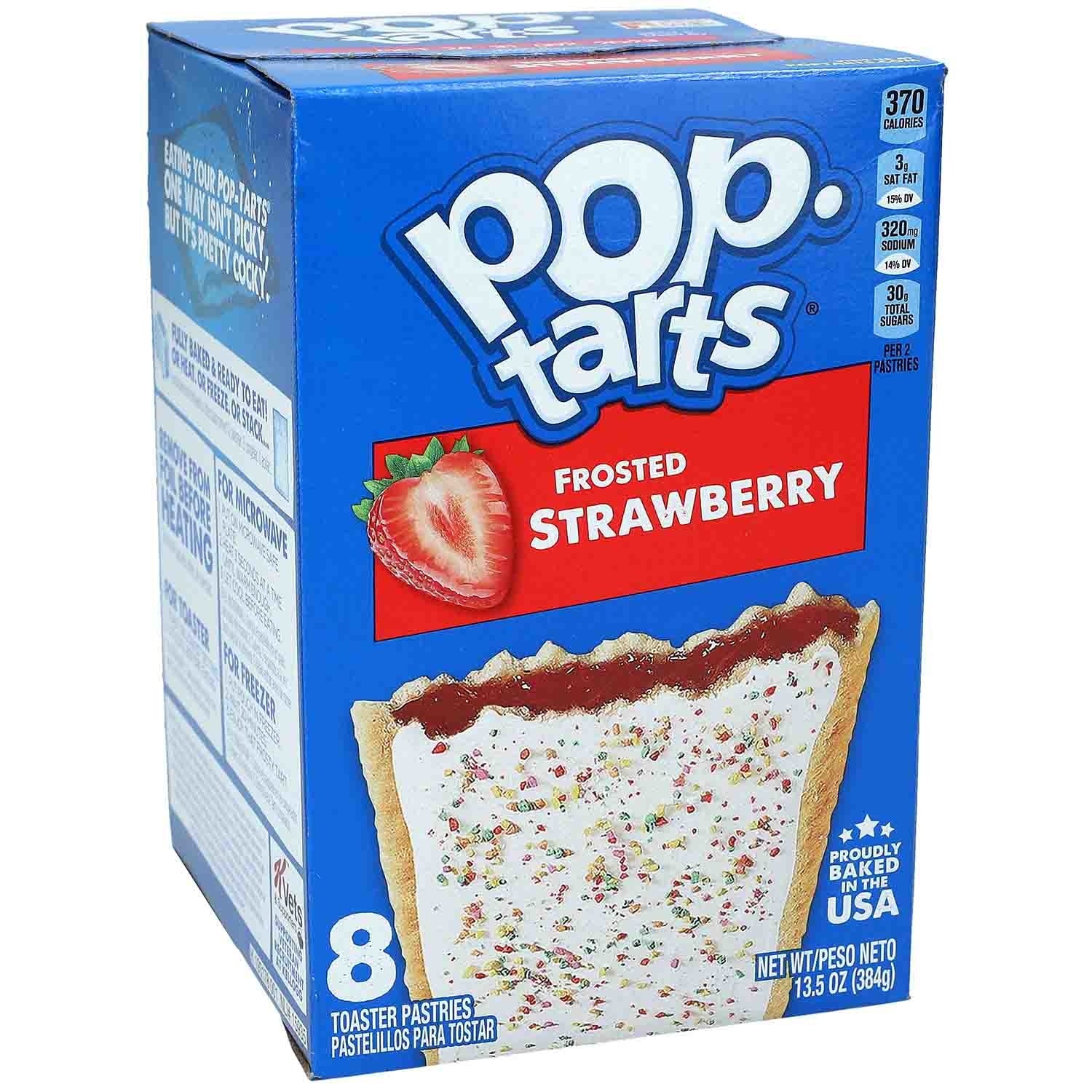 Pop Tarts - Frosted Strawberry Toastergebakjes 8 Pack 384g