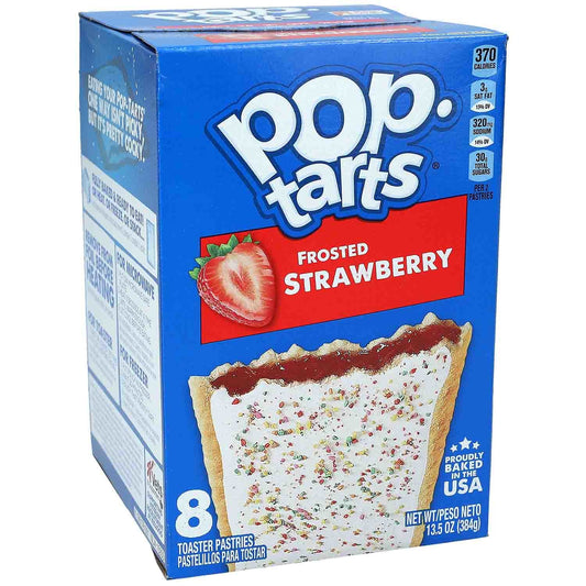 Pop Tarts - Frosted Strawberry Toastergebakjes 8 Pack 384g