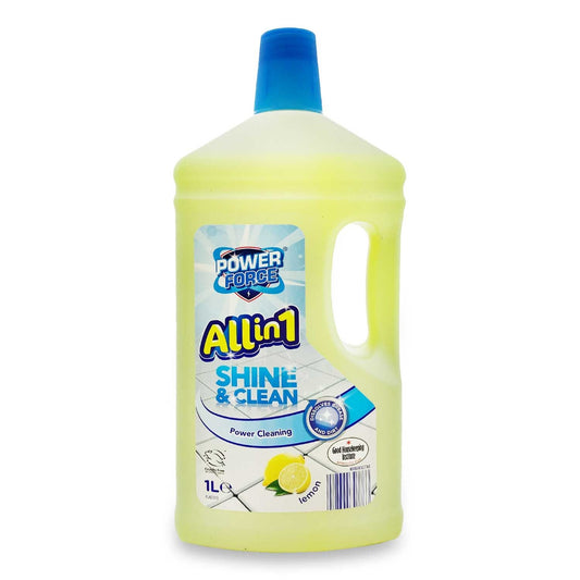 Power Force All In 1 Shine & Clean Lemon Fresh - Allesreiniger 1 Liter