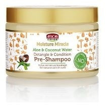 African Pride Moisture Miracle Aloe&Coconut Water Pre Shampoo  340 Gram